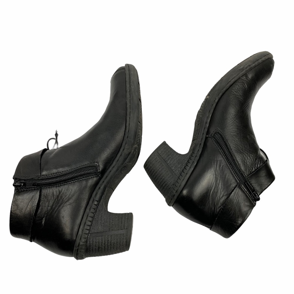 RIEKER “Rebecca” Booties in Black Leather 39 9 - Picture 2 of 12